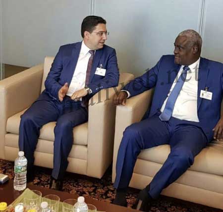 Le président de la commission de l'Union africaine, Moussa Faki : "Nous avons accepté ce Pacte mondial par esprit de consensus "