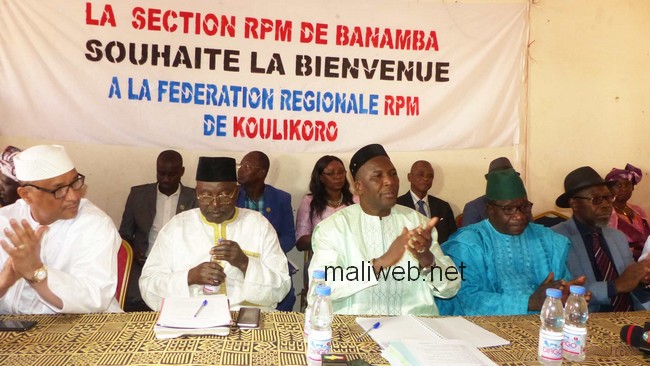 5econférence régionale du RPM à Koulikoro: l’honorable Mahamadou Diarrassouba sonne la mobilisation