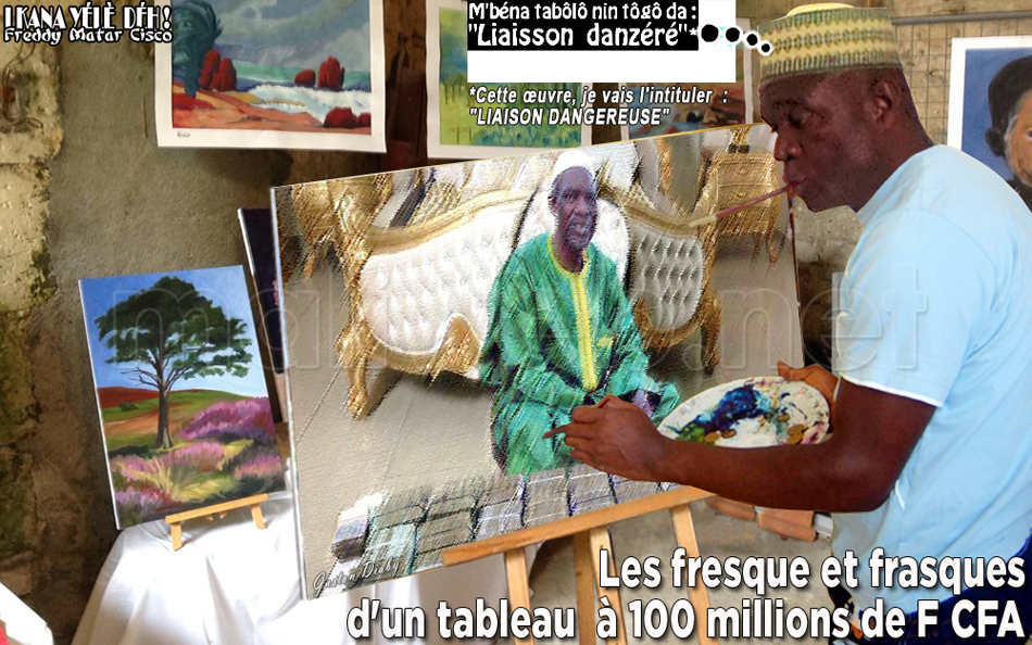 Les fresque et frasques d'un tableau à 100 millions de F CFA