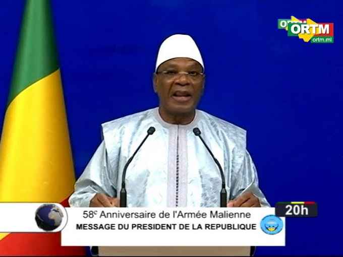 58E anniversaire de l’armée : IBK réitère sa confiance aux FAMa