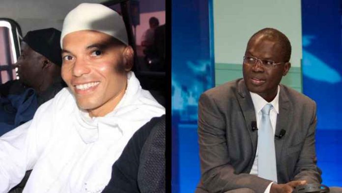 Karim Wade et Khalifa Sall