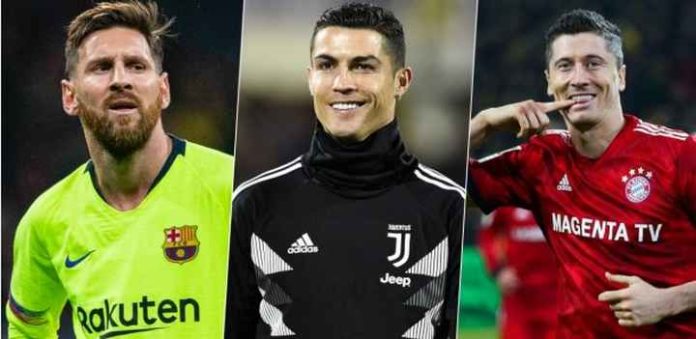 Messi, Ronaldo, Lewandowski ... les meilleurs buteurs de l'année 2018 !