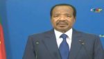 e président camerounais Paul Biya lors de ses voeux à la nation
