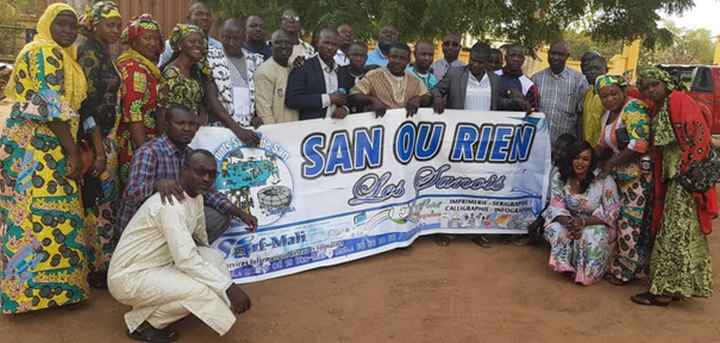 Association « SAN OU RIEN, LES SANOIS » : Le train de l’unification et du développement du cercle de San a pris son départ