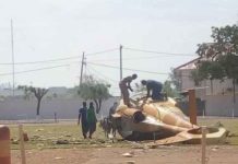 Crash d’un hélicoptère de l’armée à Kati