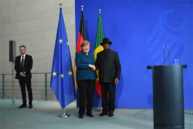 Visite du président Keïta en Allemagne : Développement, sécurité et migration, des questions d’intérêt commun