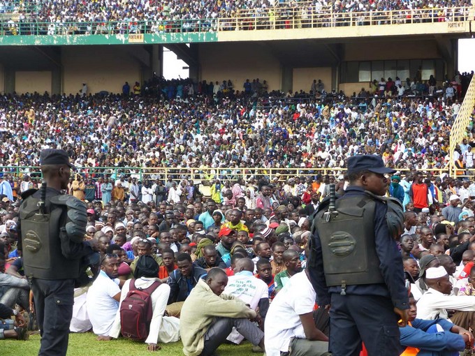 Mohamoud Dicko, au meeting du HCI 