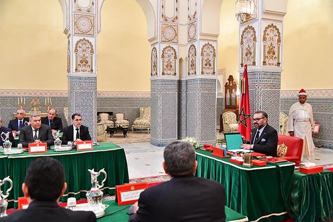 Sa Majesté le Roi préside à Marrakech un Conseil des ministres
