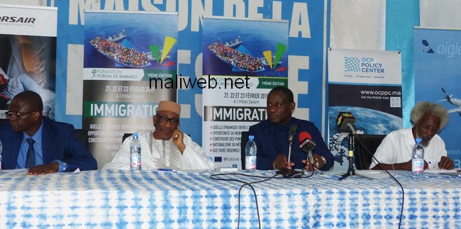 Préparatifs du 21ème Forum de Bamako :  Abdallah Coulibaly chez  le ministre de l’enseignement supérieur et de la recherche scientifique, Pr.  Amadou Kéita