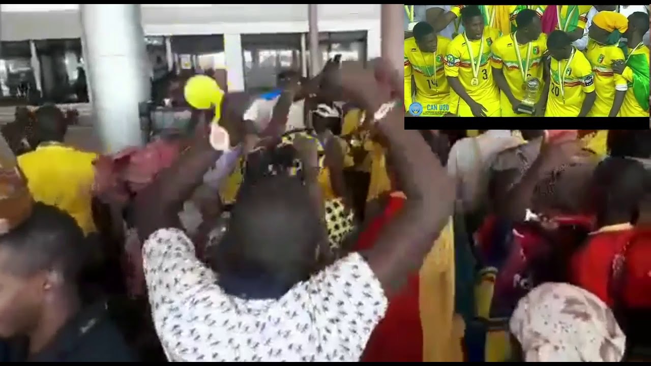 Champion d'Afrique: Accueil Chaleureux Des Aiglons du Mali