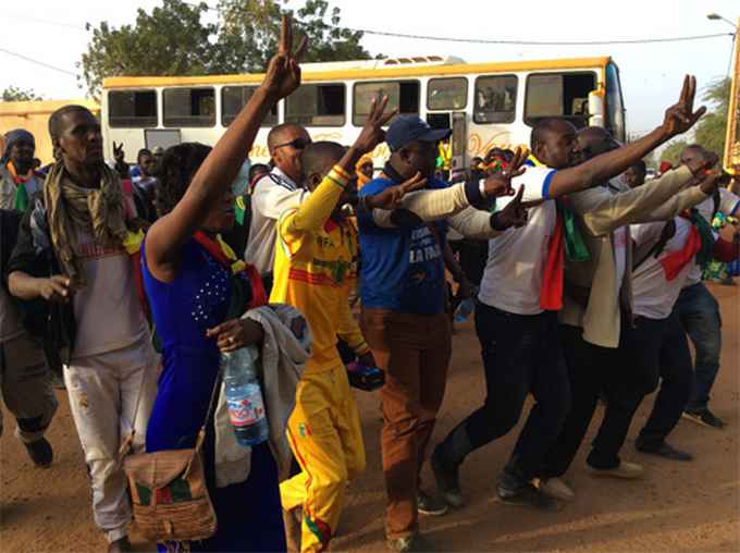 CAN U20 : Les supporters de Gao fiers des aiglons