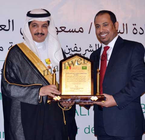 Le chargé d'affaires de l'ambassade du Royaume d’Arabie saoudite au Mali, Muteb  Alshammari, lors de la cérémonie d'au revoir à l'ex ambassadeur saoudien