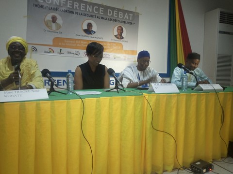 Insécurité au Mali au cœur d'une conférence-débat : Les citoyens aussi bien que les autorités tenus pour responsables