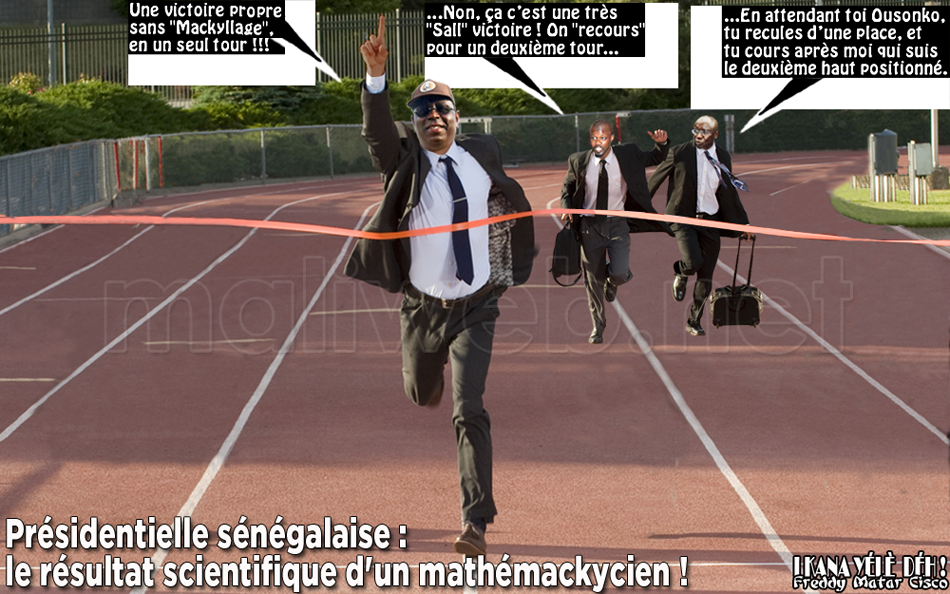 Présidentielle sénégalaise: Le résultat scientifique d'un mathémackycien !