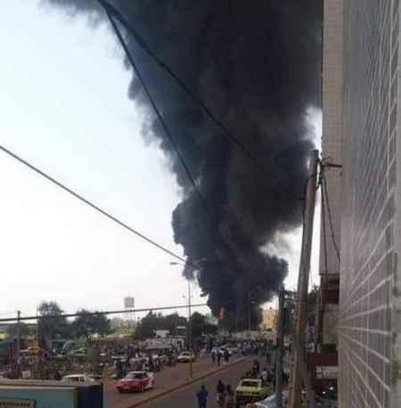 Lafiabougou : Le Parc stockage des câbles de la Centrale électrique d’EDM –SA incendié