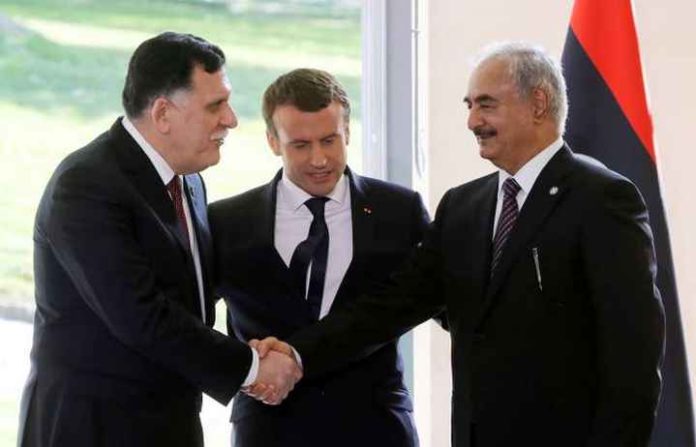 Fayez Al-Sarraj-Emmanuel Macron « En Libye comme au Mali, la France joue un double jeu »