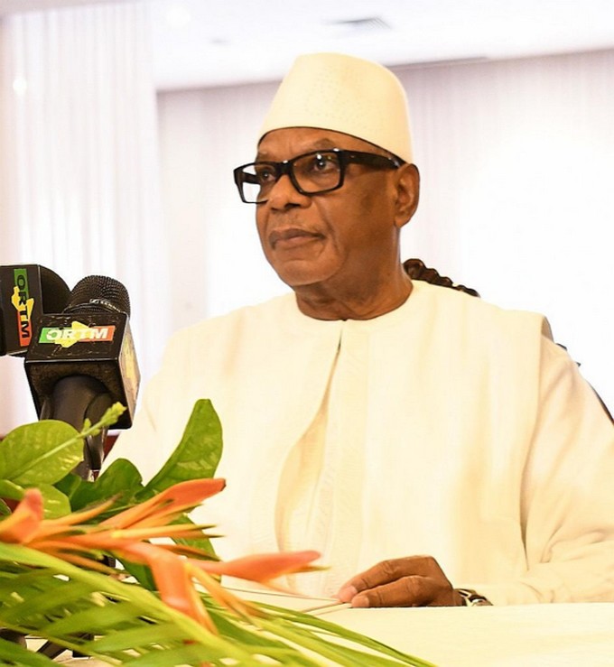 IBK apporte la solidarité du Peuple malien au Peuple gabonais