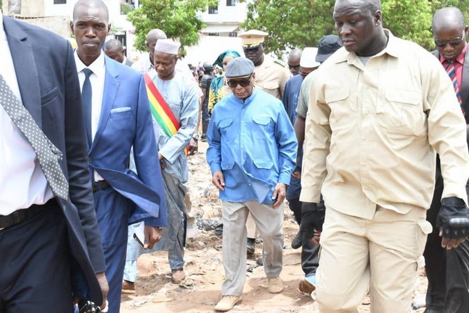 Inondations à Bamako : «Nous sommes tous coupables», a admis IBK