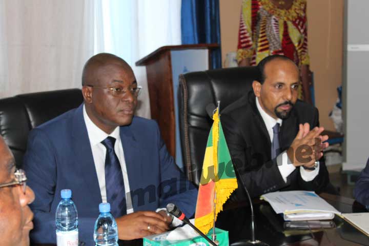 Agence pour la Promotion de l’Emploi des Jeunes : Visite du Ministre de l’emploi et de la formation professionnelle Me Jean-Claude SIDIBE
