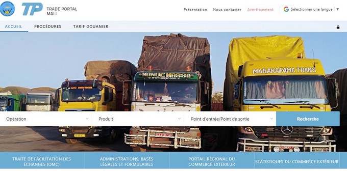 «Mali Trade Portal»: Un portail pour faciliter les échanges commerciaux au Mali
