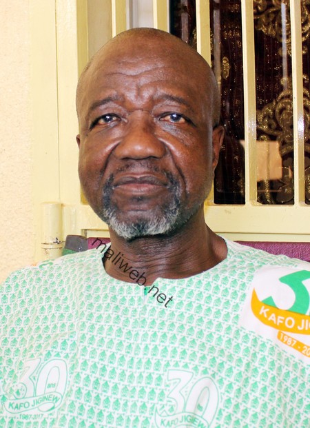 Gaoussou Sidibé un grand fermier interpelle le gouvernement :  "Au lieu de la suspension, nous voulons l'interdiction pure et simple de ces dragues dans nos cours d'eau"