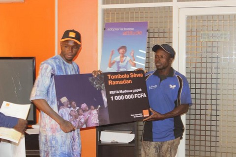 Tombola Séwa Ramadan : Madou Kéïta gagne 1.000.000FCFA