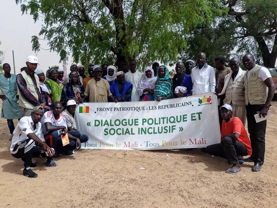Résolution de la crise multidimensionnelle Mali : Le front patriotique – les Républicains plaide pour un  ‘’ dialogue intra et inter communautaire ‘’