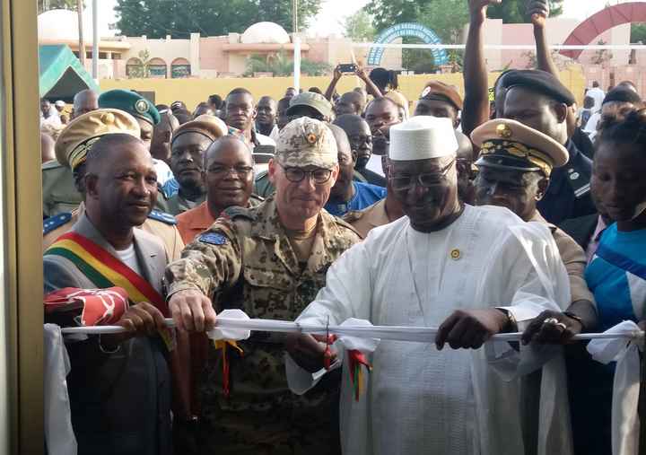 Koulikoro : Un complexe sportif flambant neuf inauguré par l’édile, Elie Diarra