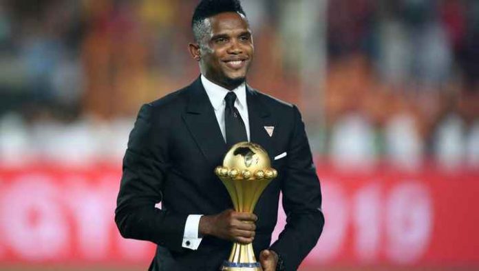 Le Camerounais Samuel Eto'o