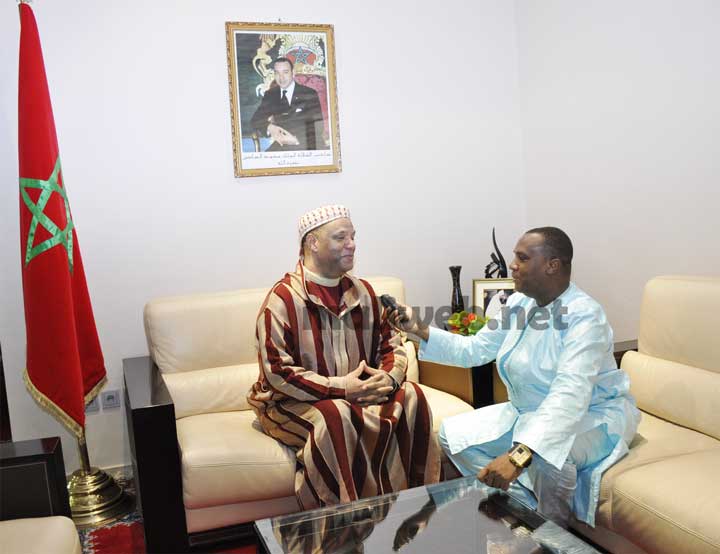 L’ambassadeur du Royaume du Maroc au Mali, S. E. Hassan Naciri, à l'occasion de la fête du trône : "En 20 ans, Sa Majesté le Roi Mohammed VI a indéniablement changé le visage du Maroc  avec la réalisation des projets structurants…"