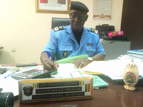 Bazoumana Simaga directeur régional des douanes de Mopti