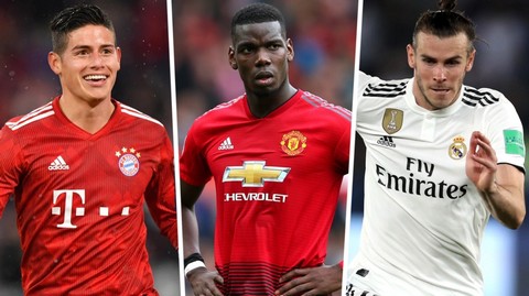 Mercato - Real : Pogba n'abdique pas, James et Bale conservés ?