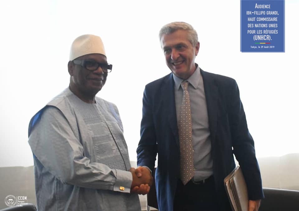 Assistance en aides humanitaires au Mali pour les réfugiés:  IBK, très préoccupé pour le retour des populations réfugiées dans leurs localités