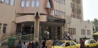 hôpital Gabriel-Touré à Bamako.
