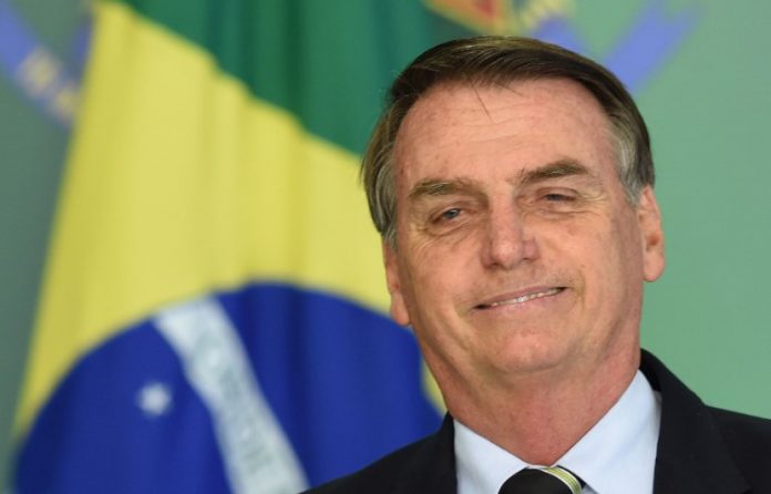 Jair Bolsonaro, le président brésilien, le 15 janvier 2019. — EVARISTO SA / AFP