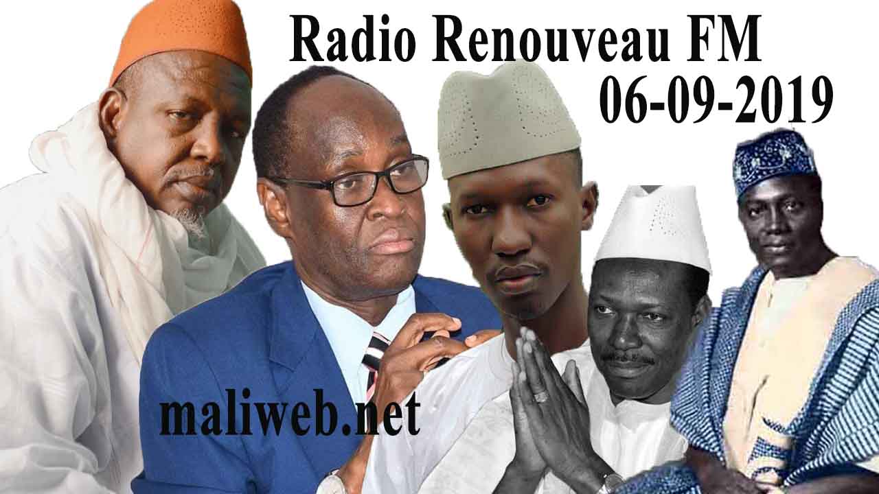 La revue de presse de la Radio RENOUVEAU FM du 06 septembre 2019