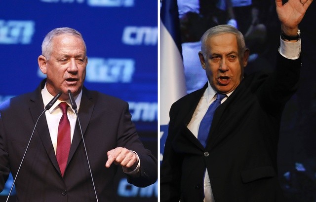 Législatives en Israël : Gantz réclame un gouvernement d’union, Netanyahou un « gouvernement sioniste fort »