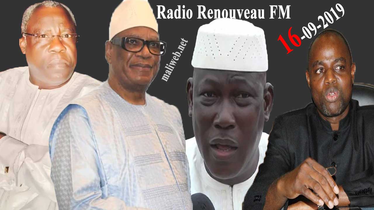La revue de presse de la Radio RENOUVEAU FM du 16 septembre 2019
