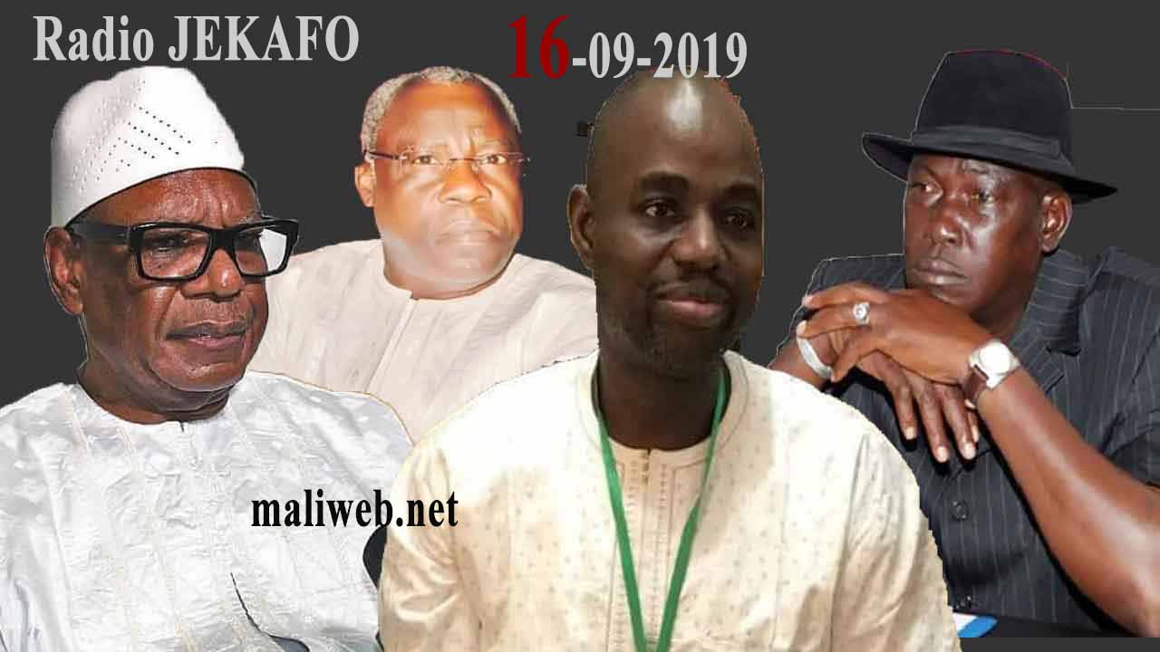 La revue de presse de la Radio JEKAFO du 16 septembre 2019
