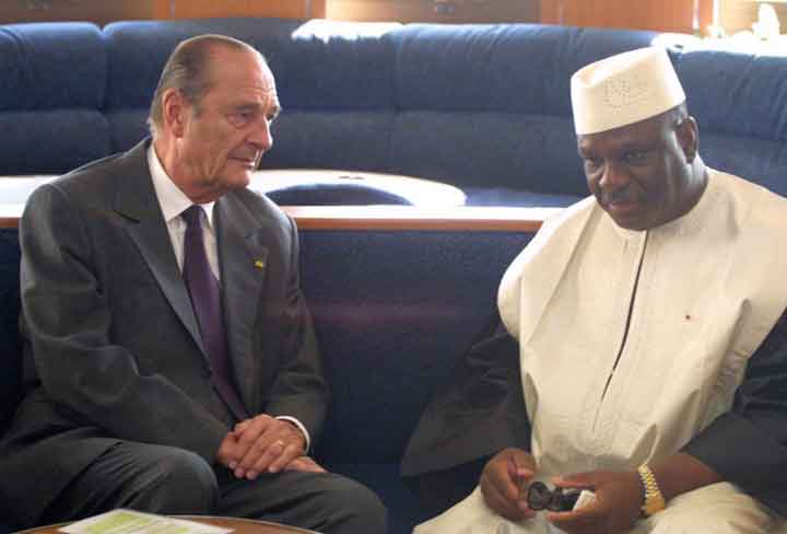 Décès de Jacques Chirac : L’Afrique perd un ami