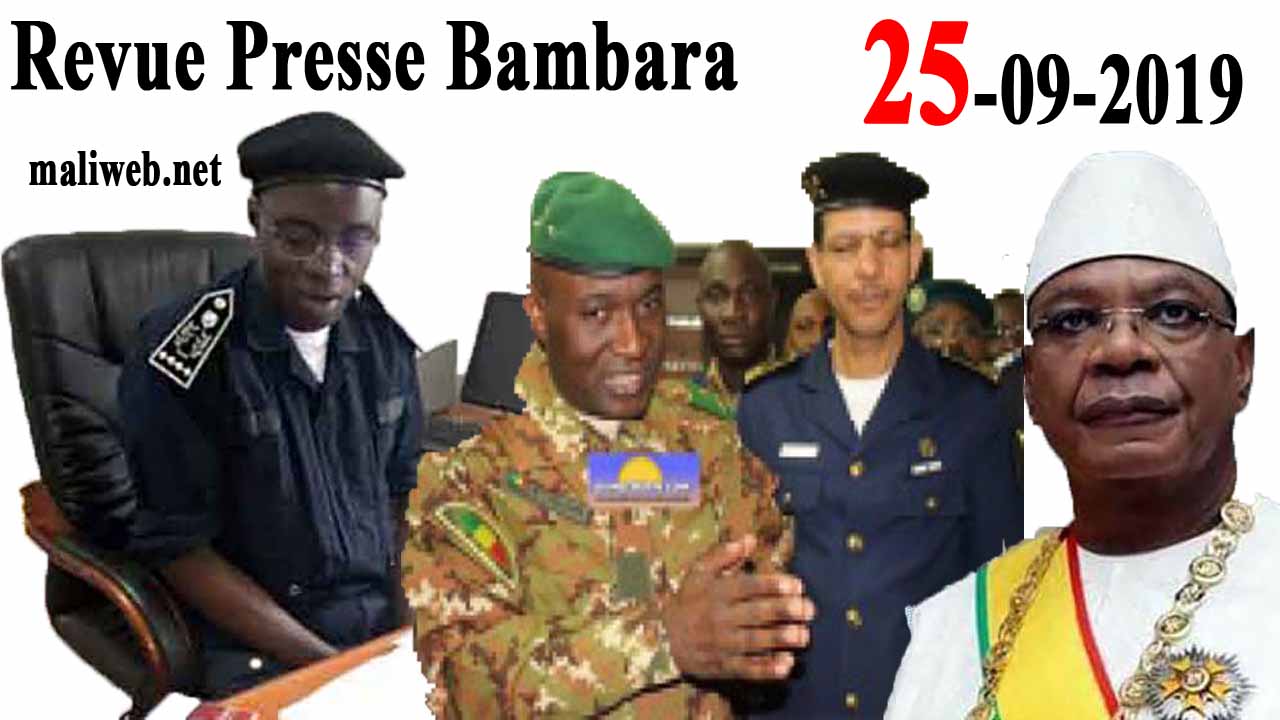 Revue de la presse en Bambara du 25 Septembre 2019