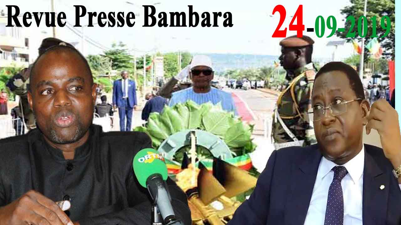 Revue de la presse en Bambara du 24 Septembre 2019