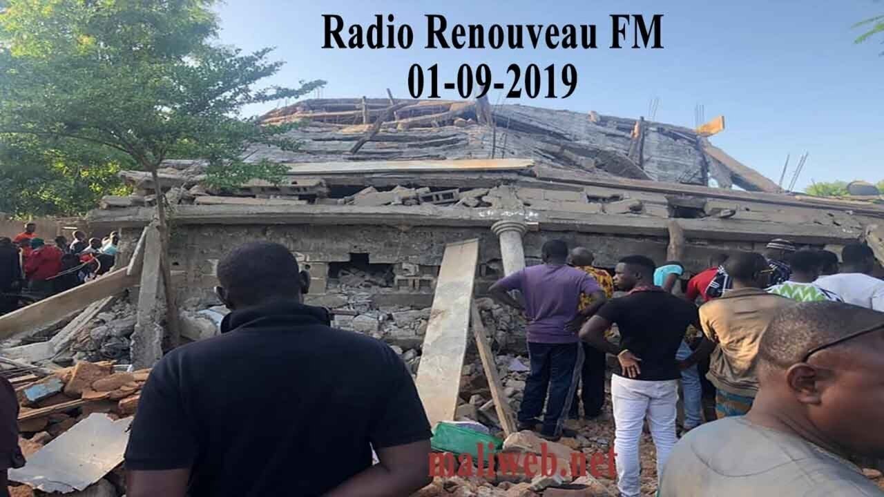 La revue de presse de la Radio RENOUVEAU FM du 02 septembre 2019