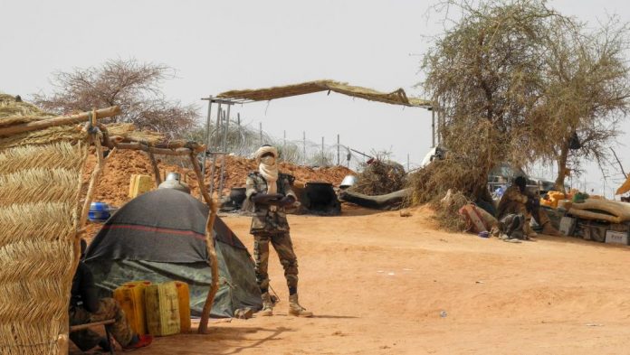 Fama-mali Soldat des Forces armées maliennes