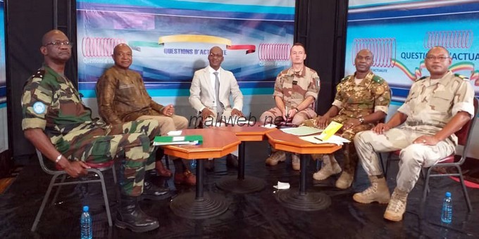 Bruno Mpondo Epo (directeur des affaires politiques de la Minusma)  à l'émission "questions d'actualité" de l'ORTM :  "La Minusma n'est pas venue aider le Mali à  faire la guerre, mais pour la cohésion sociale"