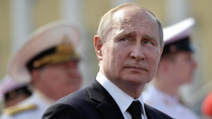 Poutine-afrique- Le président russe au fort de Brégançon