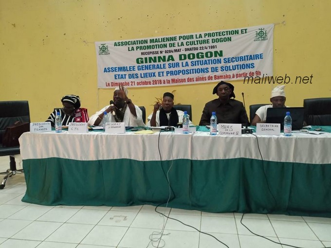 Ginna Dogon soutient la milice Dana Amassagou