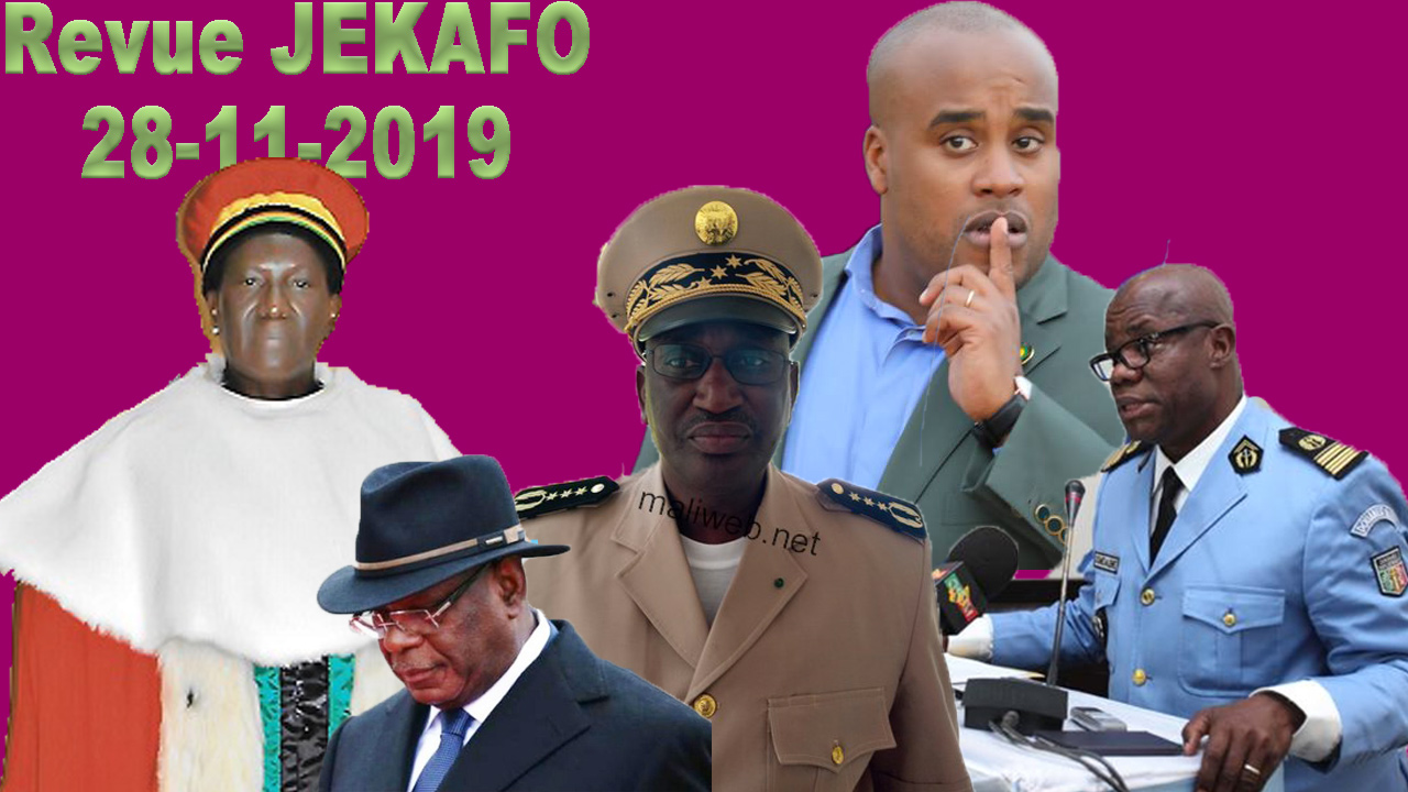 La revue de presse de la Radio JEKAFO du 28 novembre 2019