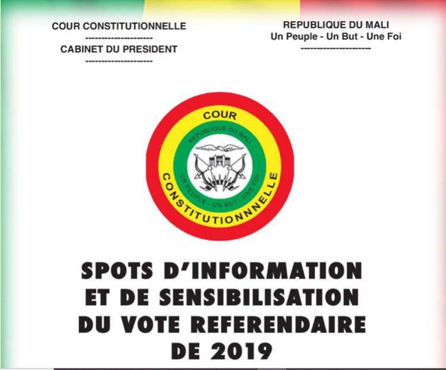 Pub de la cour sur le « referendum de 2019