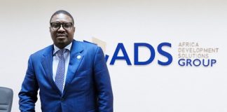Samba Bathily, Pdg De Africa Development Solutions (ADS) à "ambition africa 2019" à Paris